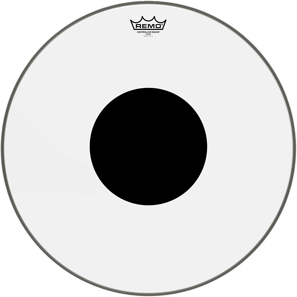 Remo Controlled Sound Black Dot Batter Head 20 in.