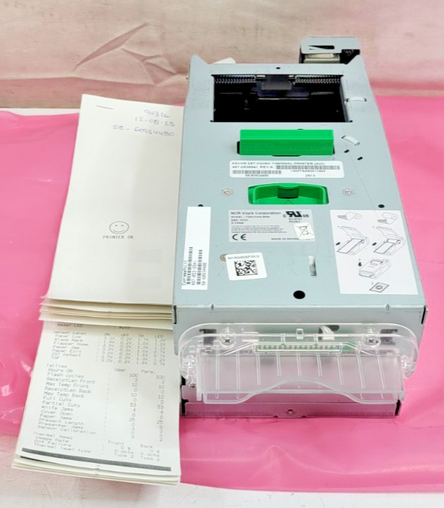 NCR SSCO6 2ST FastLane SelfServe Checkout Kiosk Thermal Printer USED TESTED