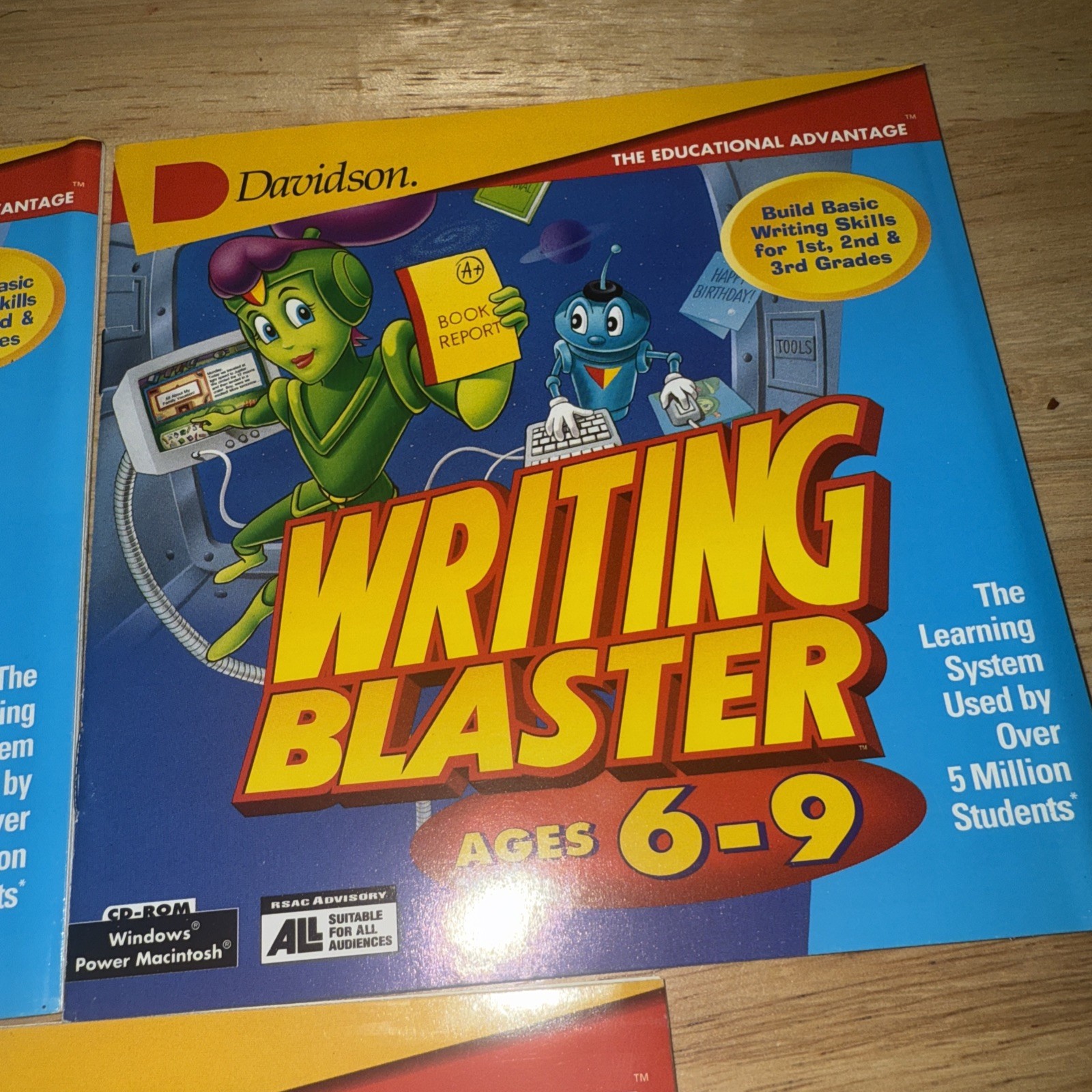 Knowledge Adventure 3R’s Reading Writing Arithmetic Blaster 3CD Ages 4-6