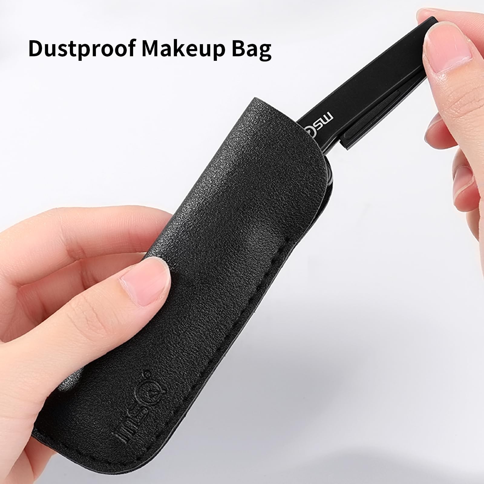 Eyelash Comb Separator Tool - Folding Brow Brush Mascara Applicator
