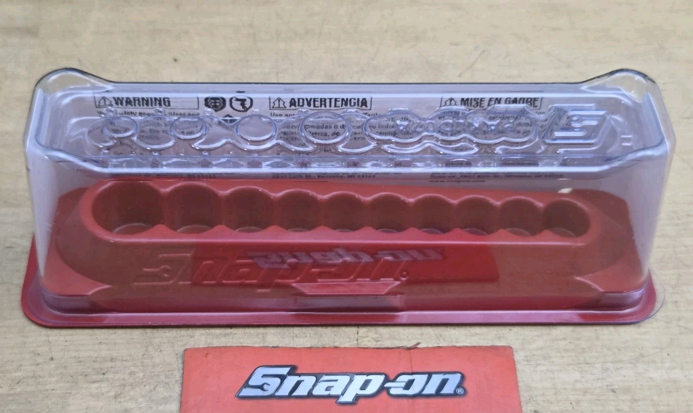 New Snap On PAKTY219 - Tray W/ Lid For 110STMY - 1/4" Drive 10 Pc SAE Socket Set