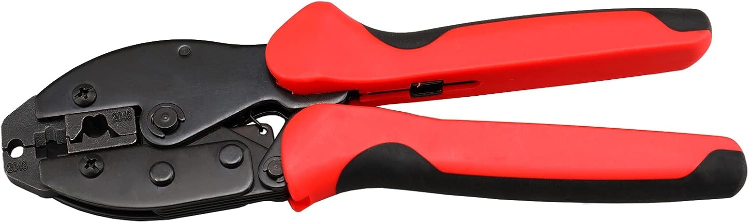Crimping Pliers,Spark Plug Wire Crimper, for Spark Stripping Tool Red