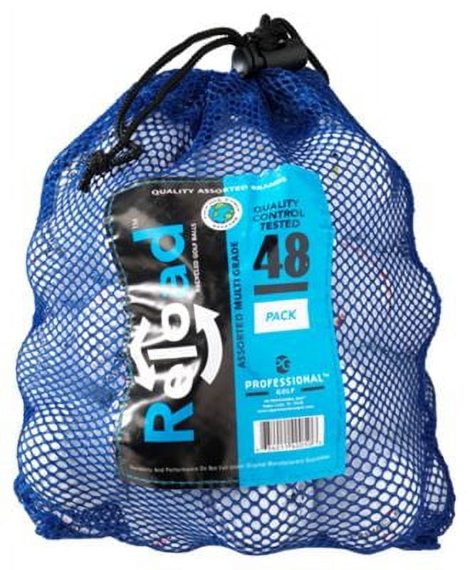 Reload Golf Balls, Golf Balls, Near Mint, 4a, AAAA Quality, 48 Pack, White