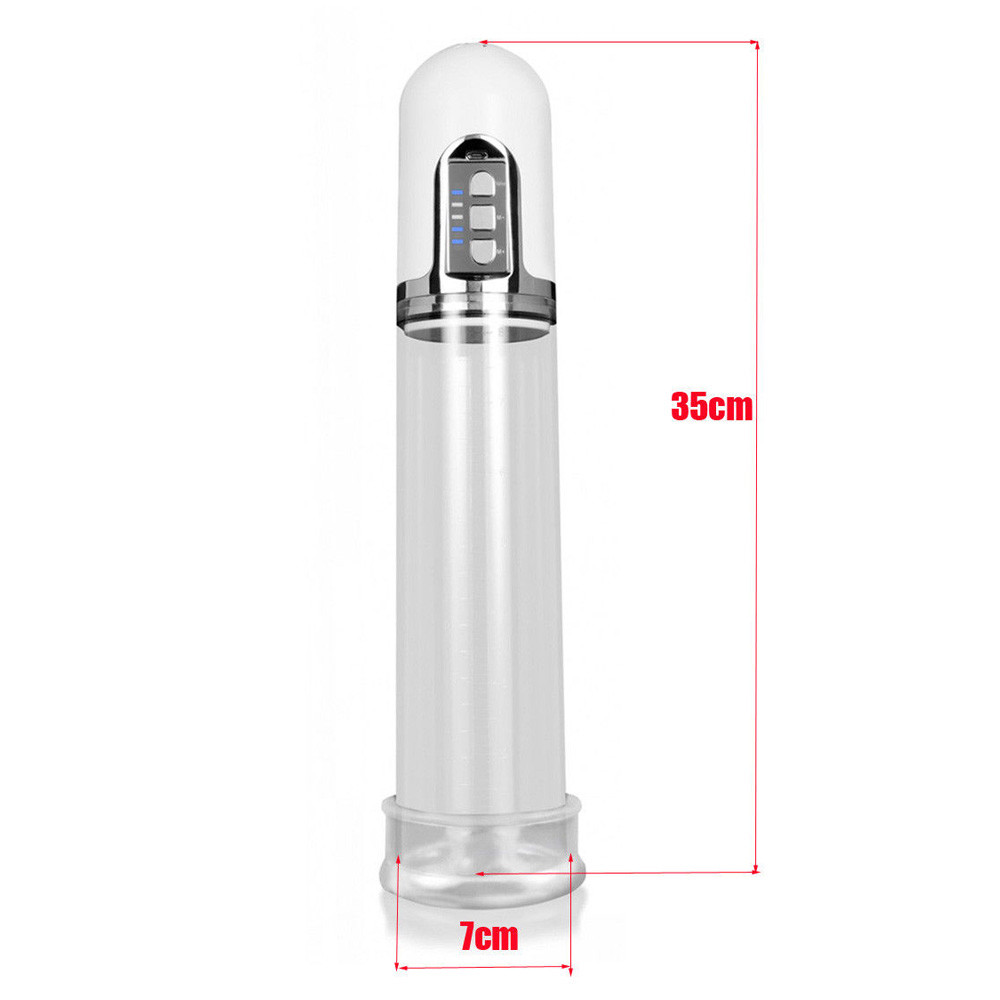 3 Speed Electric Male Penis Pump Enlarger Enlargement Men Delay Sleeve Growth