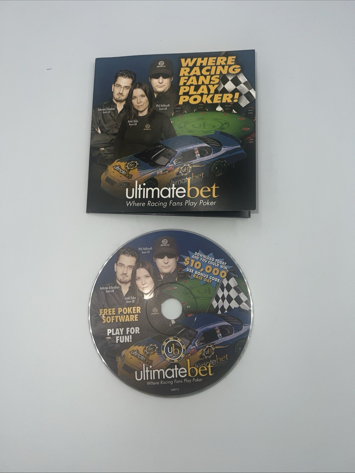 Vintage UltimateBet Poker Promotional CD (2005) - Phil Helmuth, Annie Duke