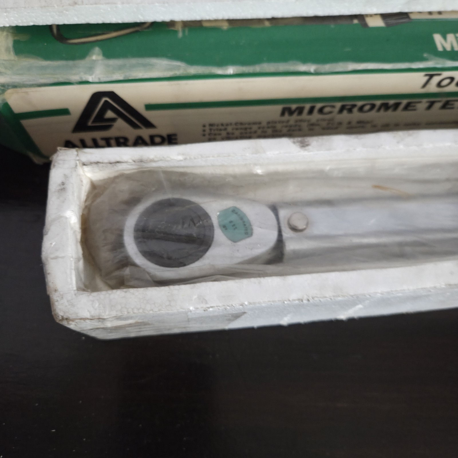 ATD Tools Micrometer Adjustable Torque Wrench 10-150ft-lb, 1/2" Drive Rachet