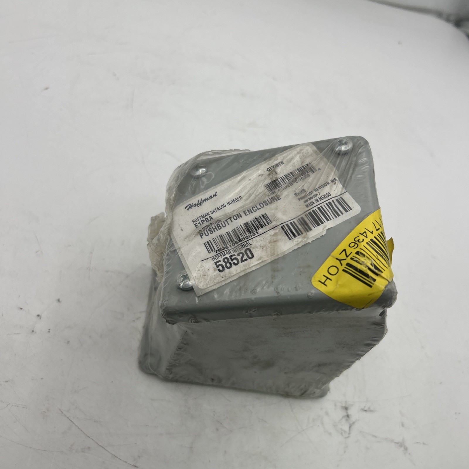 HOFFMAN E1PBA PUSH BUTTON ENCLOSURE See Pics 30 Day Warranty