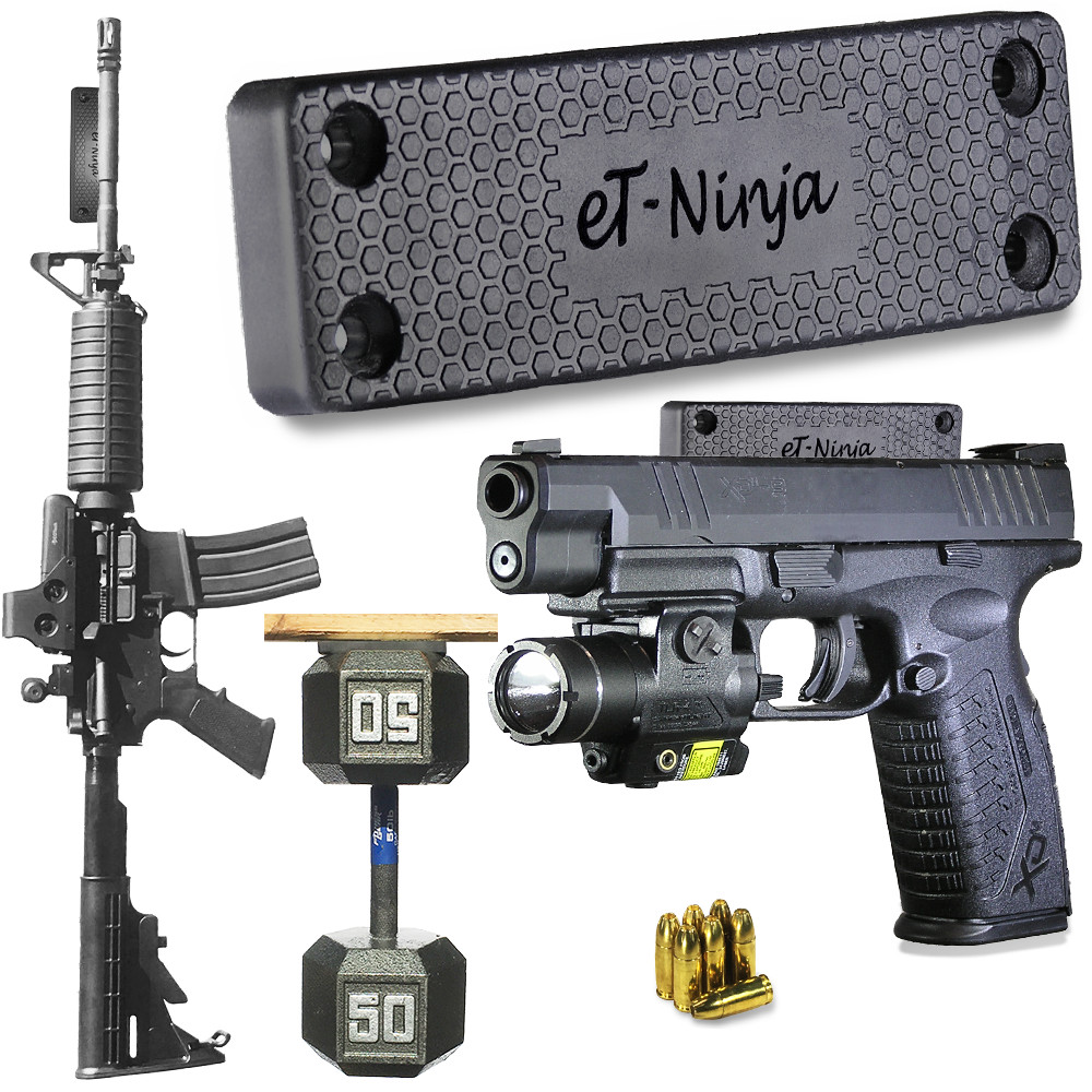 Magnetic Gun Mount Holster 53lb. - Gun Magnet Mount  Discreet Tactical
