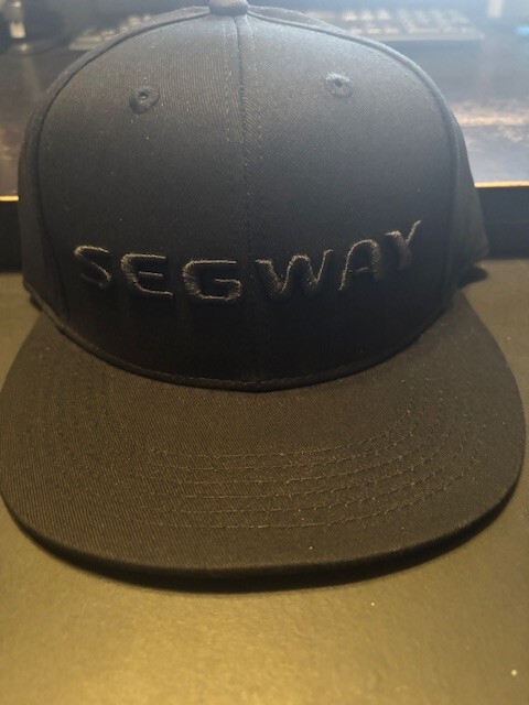 Segway Classics Snapback Black Hat - Adjustable Size