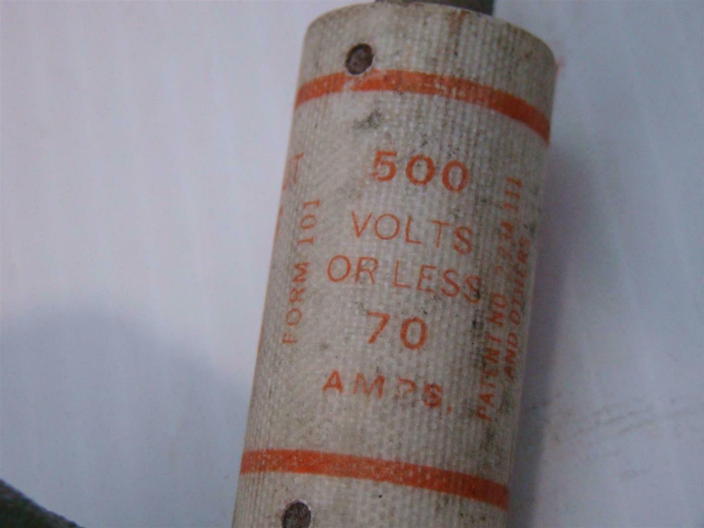 Shawmut Amptrap 500Volts 70 Amps A50P70