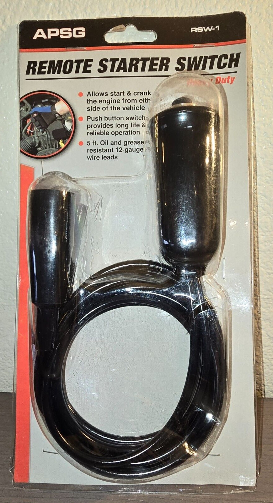 Remote Starter Switch | Heavy Duty | Wired Start Crank | 6V-12V Car Truck Van...