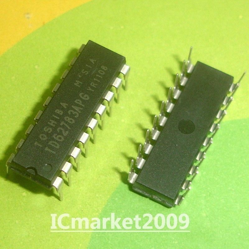 50 PCS TD62783APG DIP-18 TD62783AP TD62783 8 CH High-Voltage Source Driver Chip