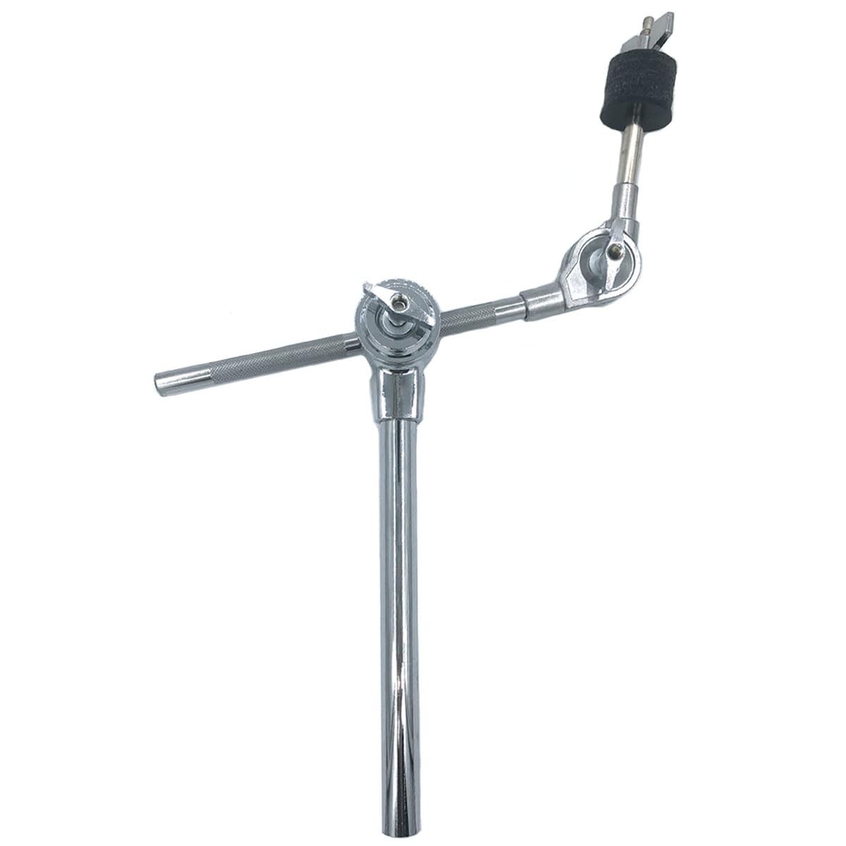 TUOREN Cymbal Boom Holder Adjustable Mini Arm with Silver