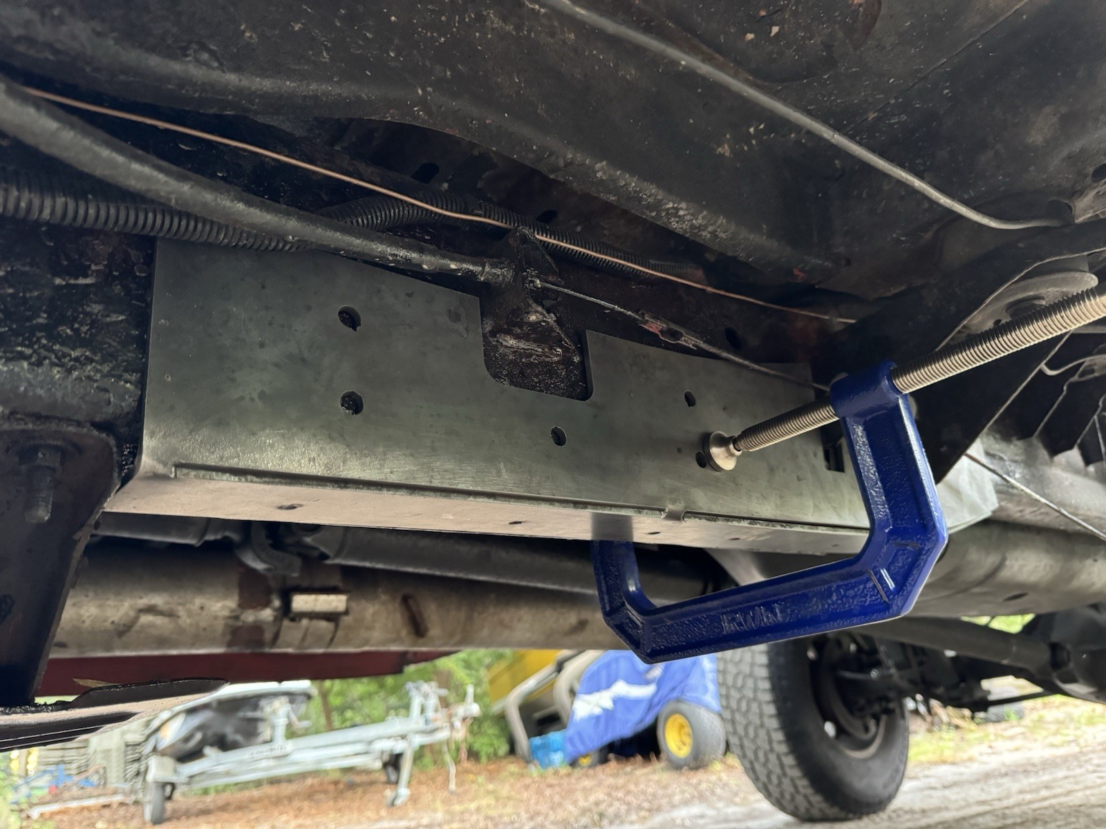 1994-2002 Dodge Ram EXT CAB LONG BED DRIVER Frame Rail Rust Repair Middle