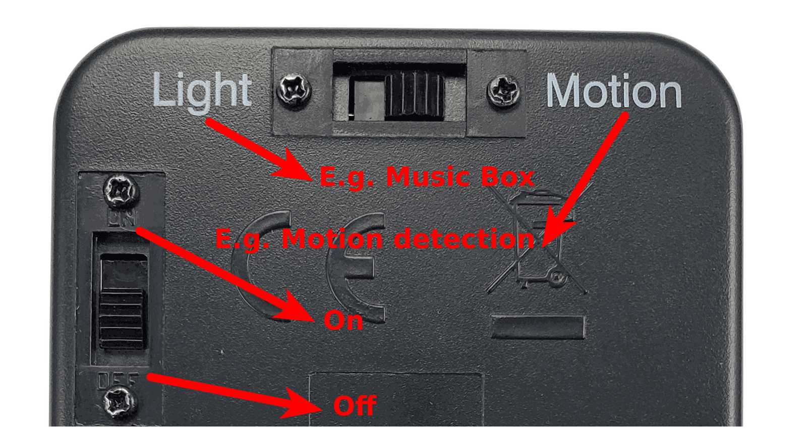 USB7M-SB 300 Second USB Recording Module with MOTION SENSING or LIGHT DETECTING