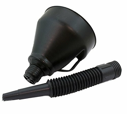 Water Oil Funnel for Automotive with Hose Wide Mouth Flexible Long Flexible