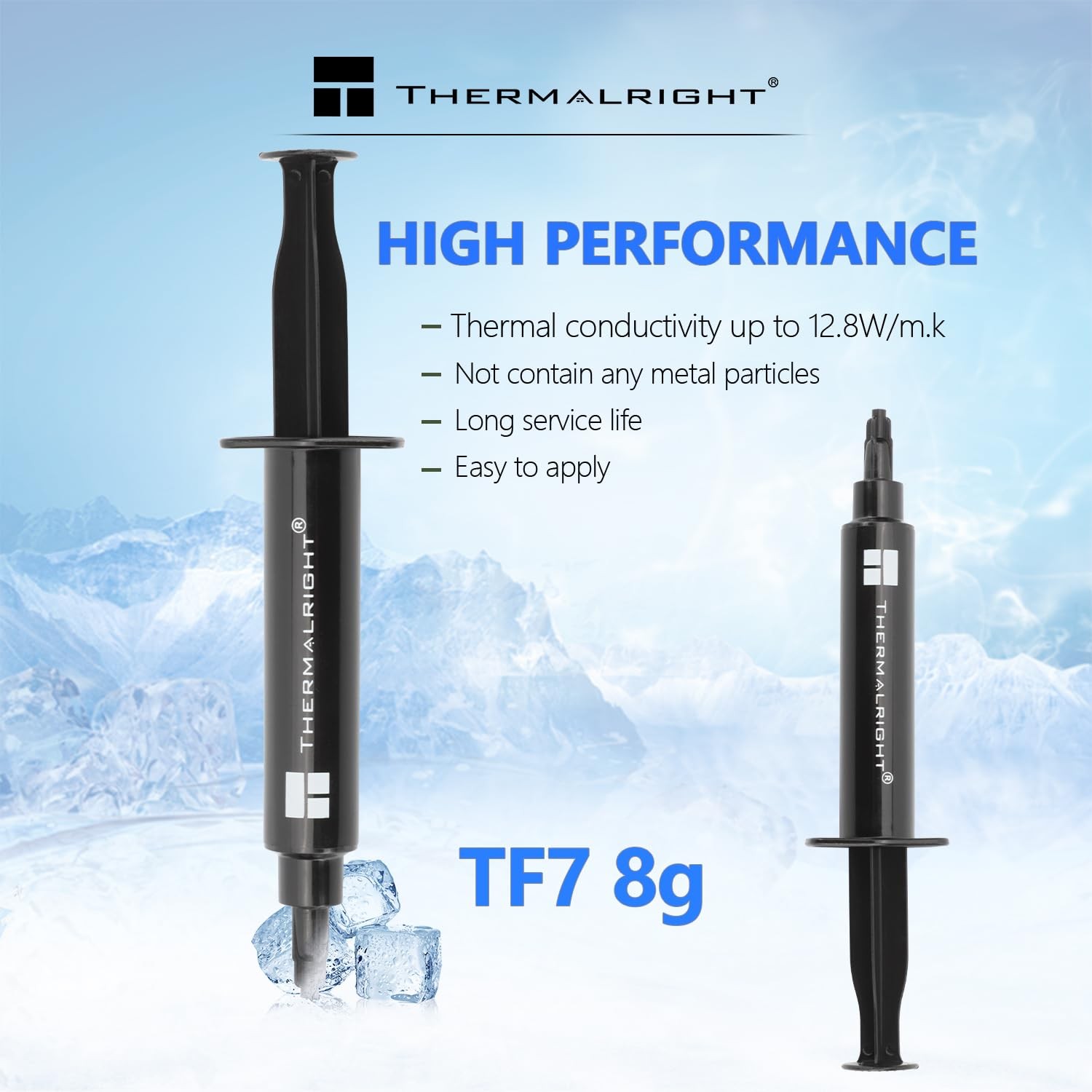 TF7 8g High Performance Thermal Compound Paste-8 Grams, 12.8W/mK, High Durabi...
