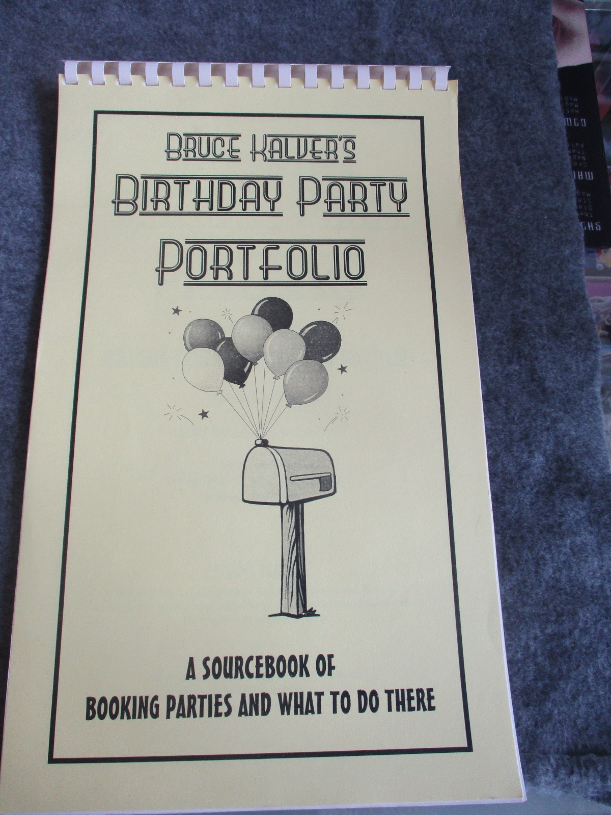 Bruce Kalver's Birthday Party Portfolio