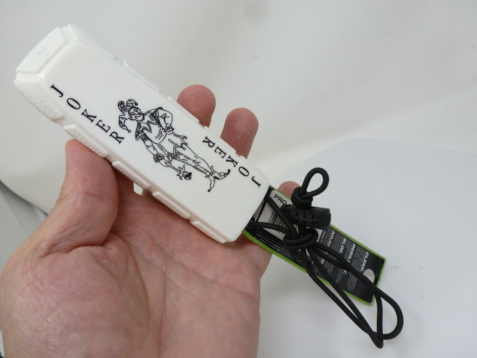 New White Joker Exalt Bayonet Barrel Condom Cover Bag Paintball NEW - Joker Card