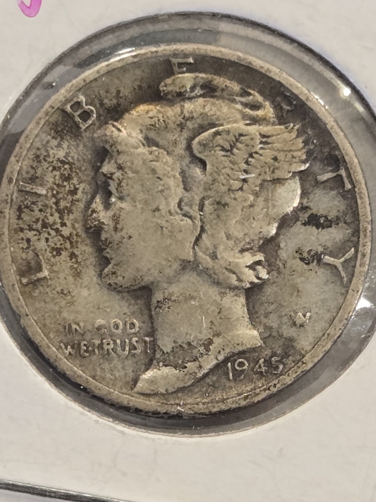 1945 Mercury Dime