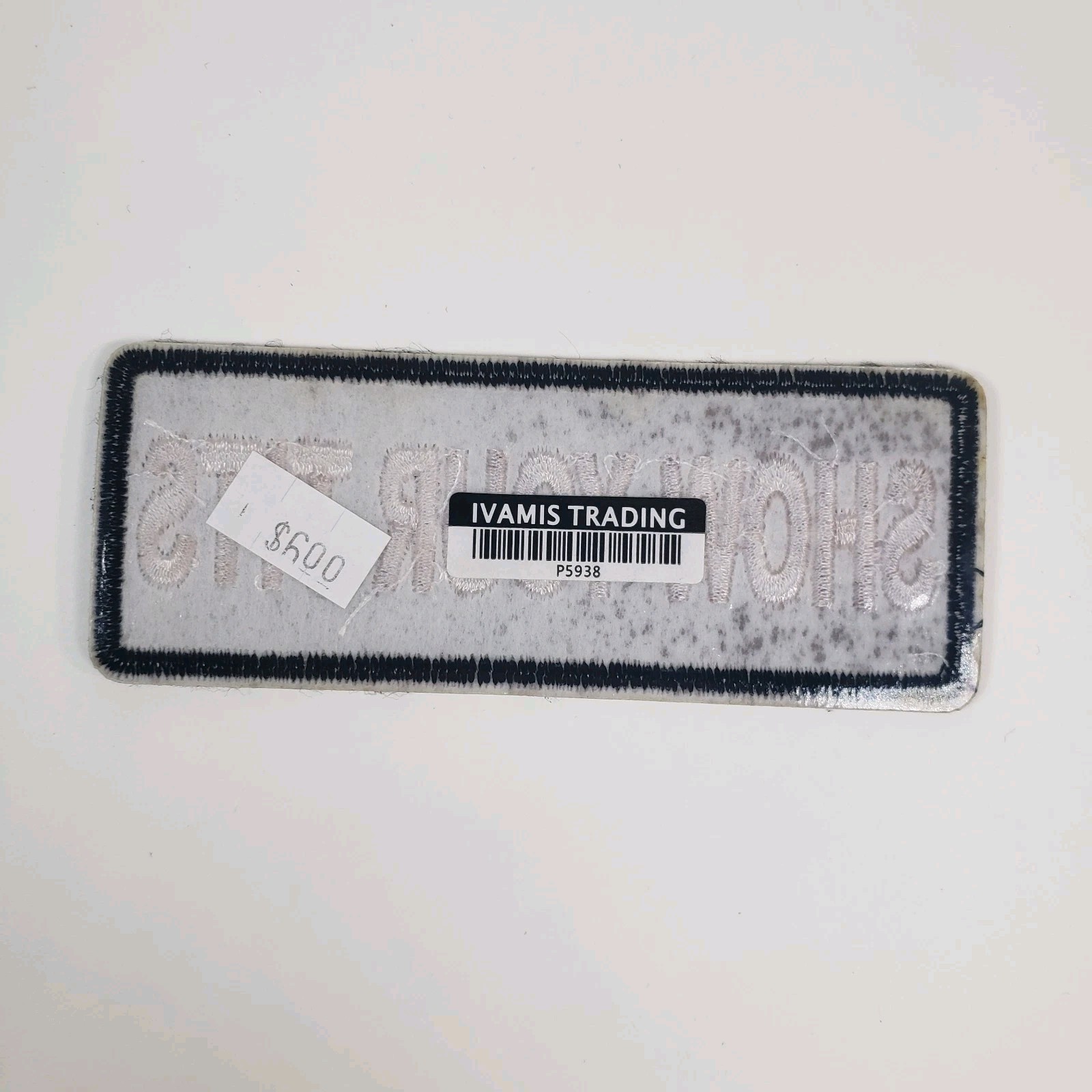 SHOW YOUR T*TS - IRON or SEW ON PATCH