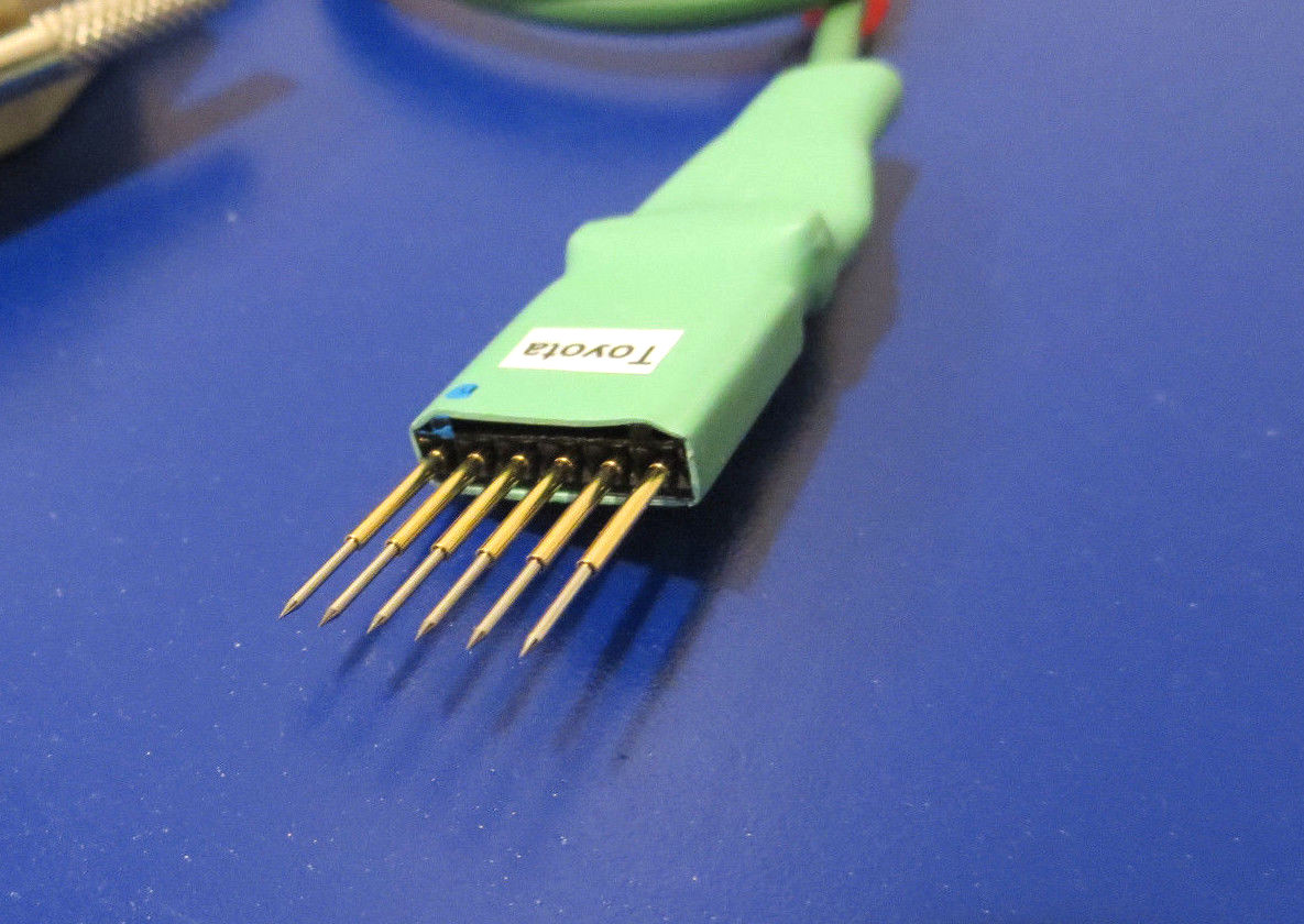 Toyota 2.54mm 6 position pogo adapter for Digiprog3 EEPROM programming