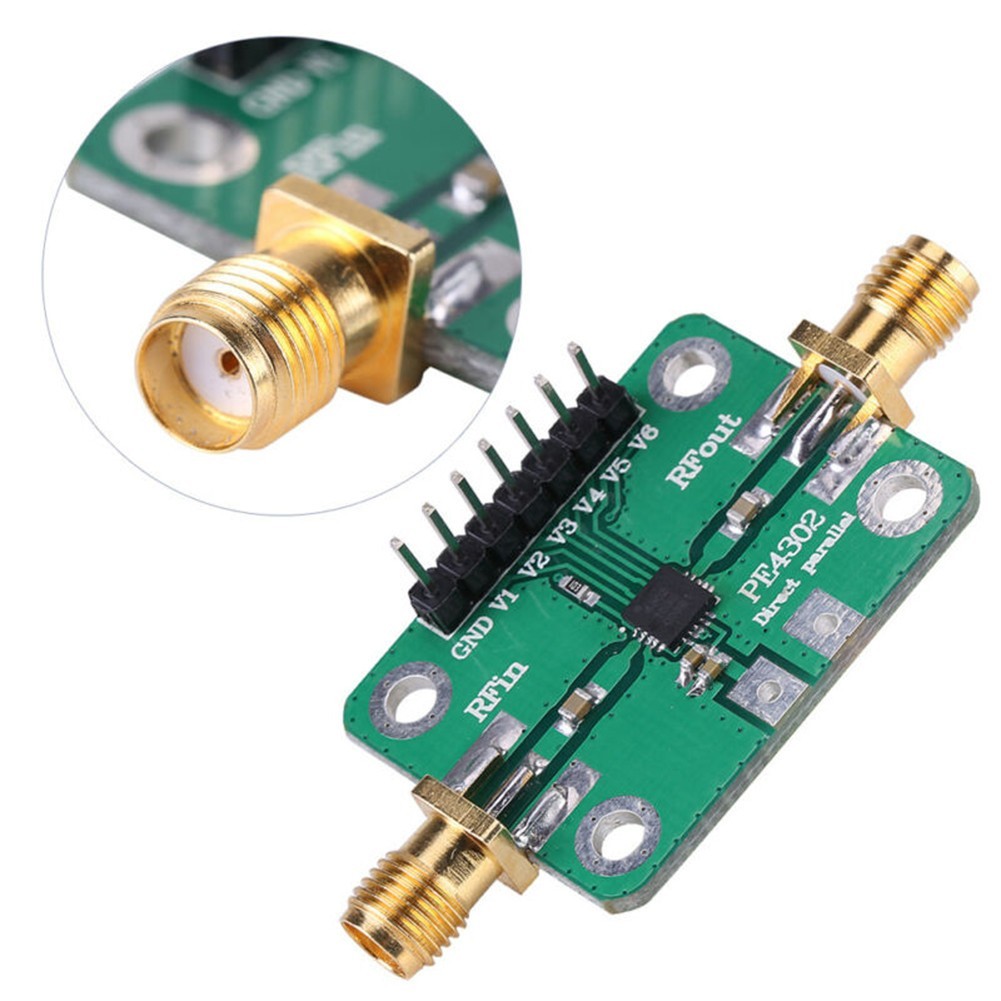 Programmable Gain Attenuator PE4302 Module Bandwidth from 1MHz to 4GHz