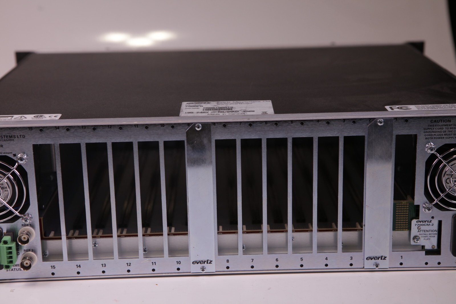 Evertz 7800FR Frame, Frame Only