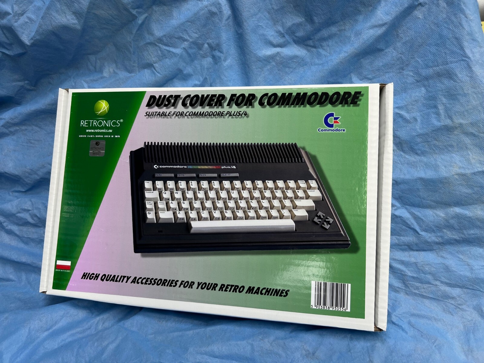 Commodore Plus/4 - Transparent High Quality Dust Cover