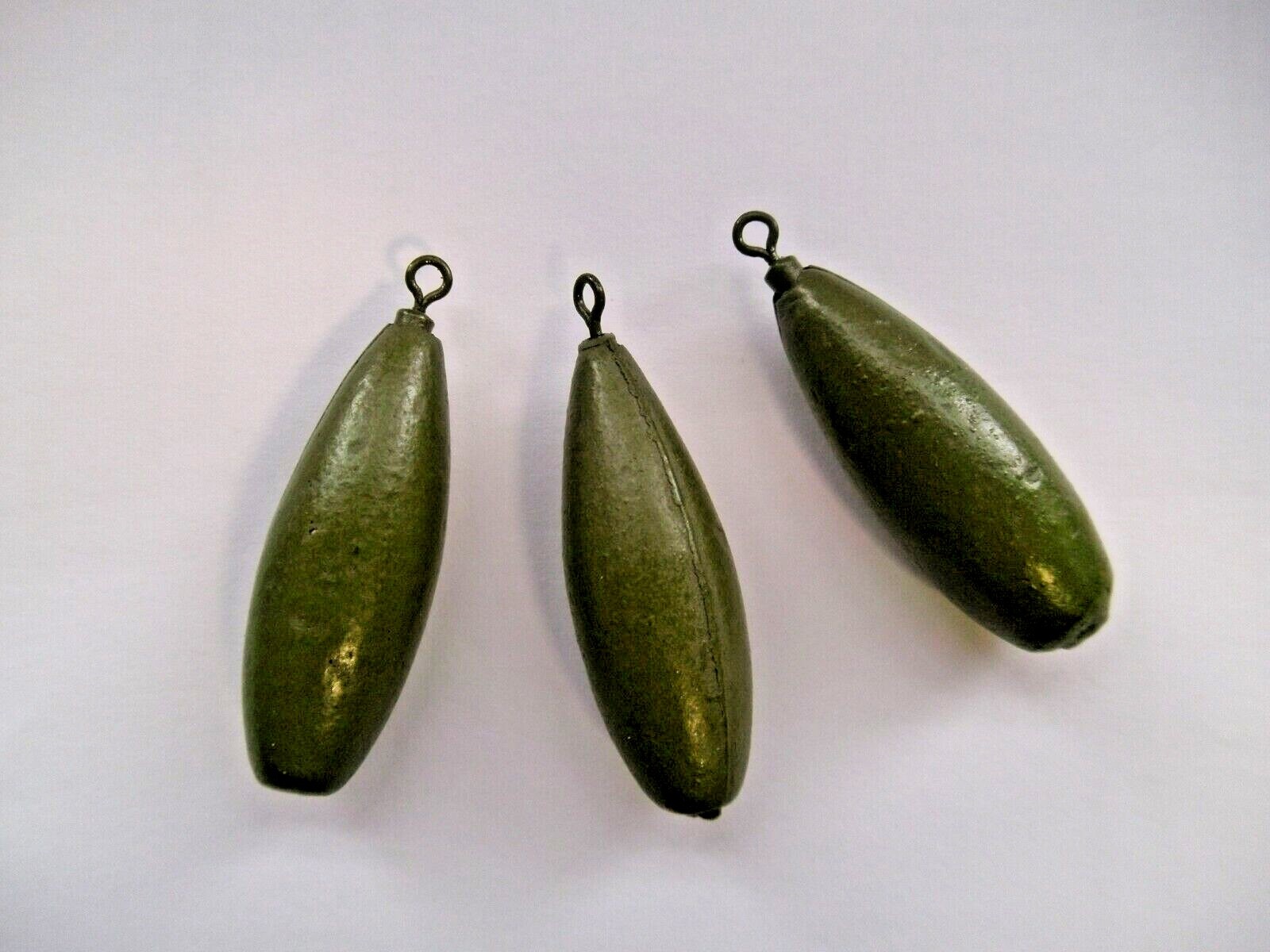FISHING WEIGHTS - ARSLEY BOMBS - ALL SIZES 7g to 20g  Pack of x 3