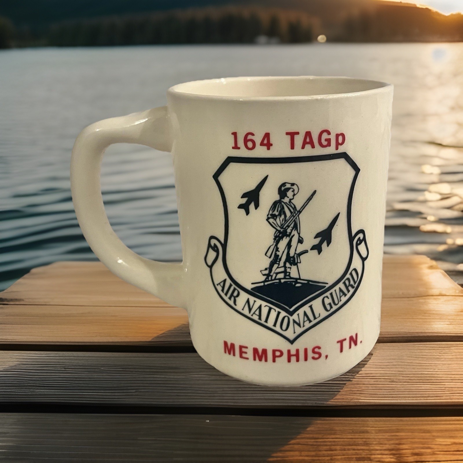 164 TAGp AIR NATIONAL GUARD Memphis TN Ceramic Coffee Mug