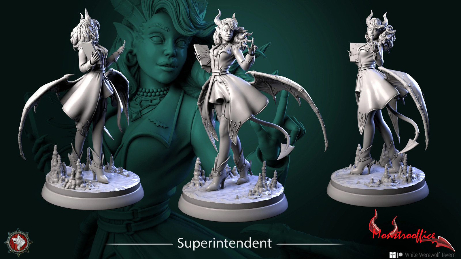 Superintendent - Resin Tabletop Miniature