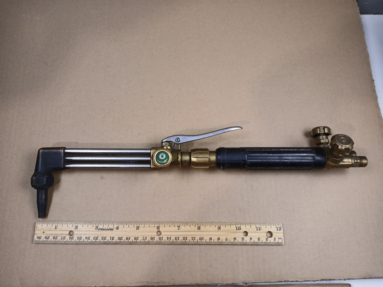 Genuine Victor CA411-3 Torch Head & Unbranded Handle Preowned As Is