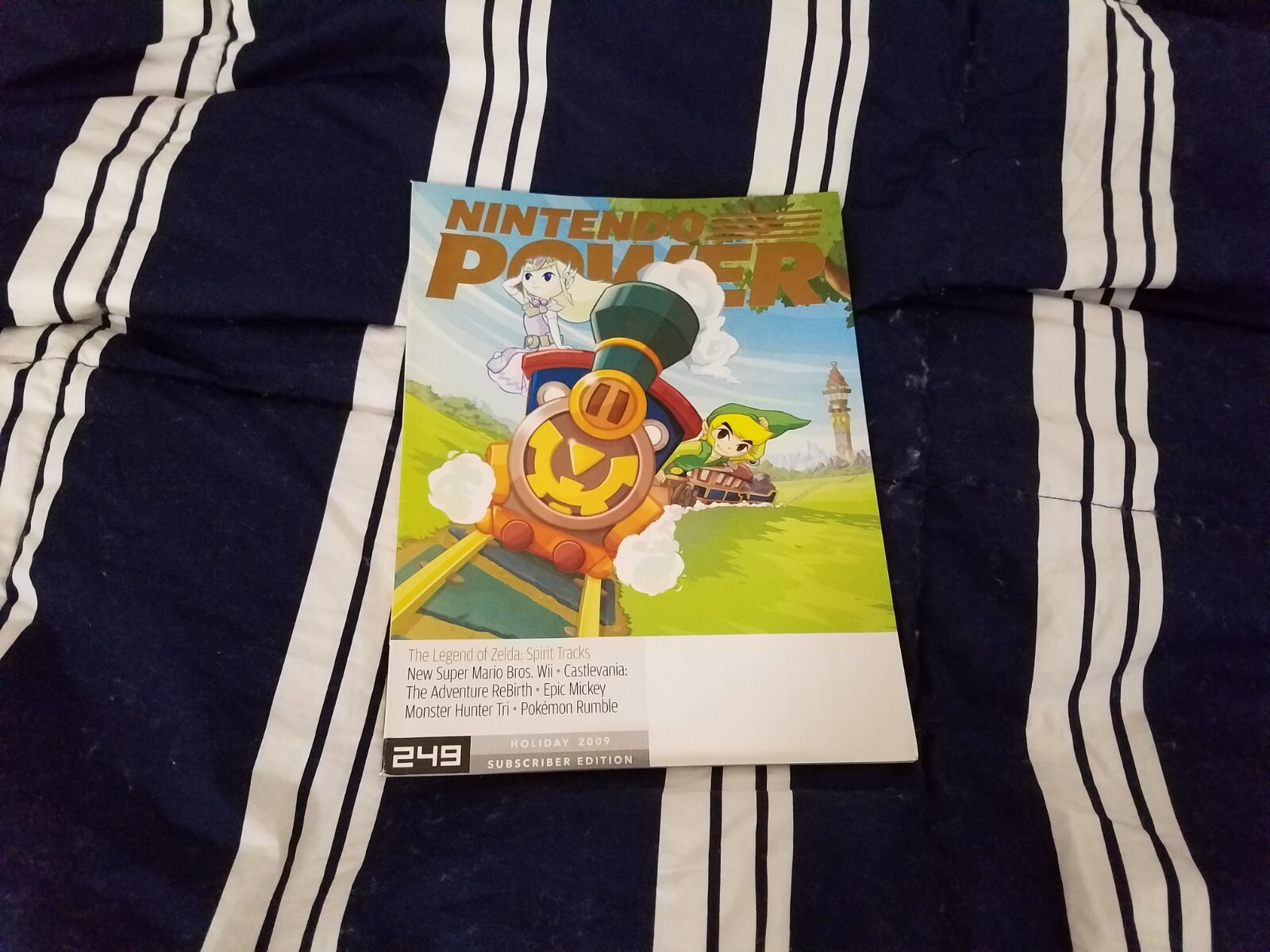 Nintendo Power Magazine Volume 249 Holiday 2009 Legend of Zelda Spirit Tracks