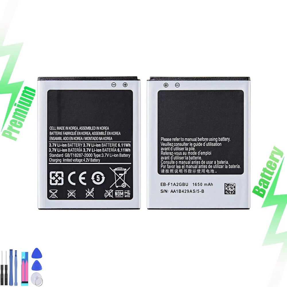 For Samsung GB/T18287-2000 Cell phone 3.7V Li-Ion Battery 1650mAh EB-F1A2GBU