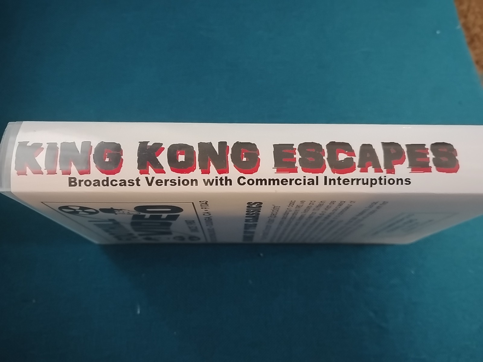 King Kong Escapes vhs T.V. Version With Commercial Interruptions