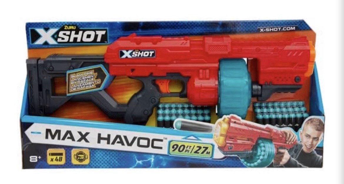 Zuru X-Shot Max Havoc 8+