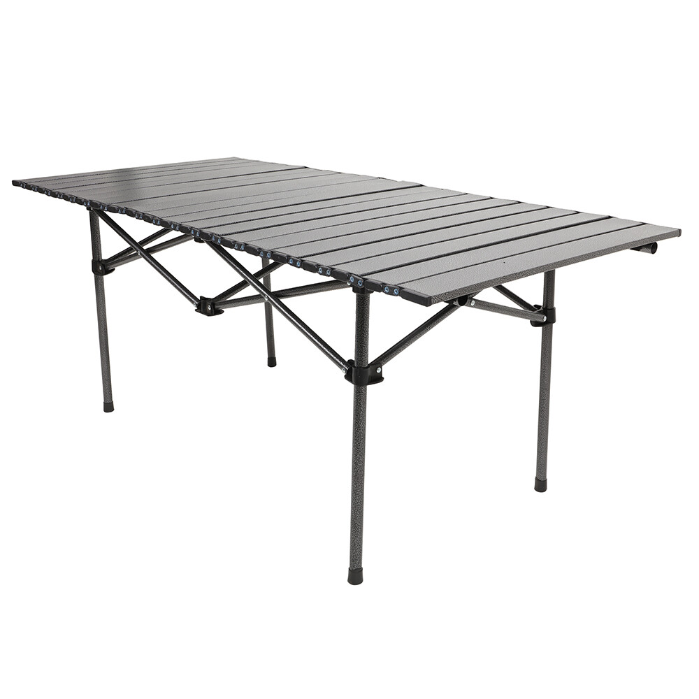 Portable Camping Table Aluminum Folding Grill Table Table for Hiking Picnic BBQ