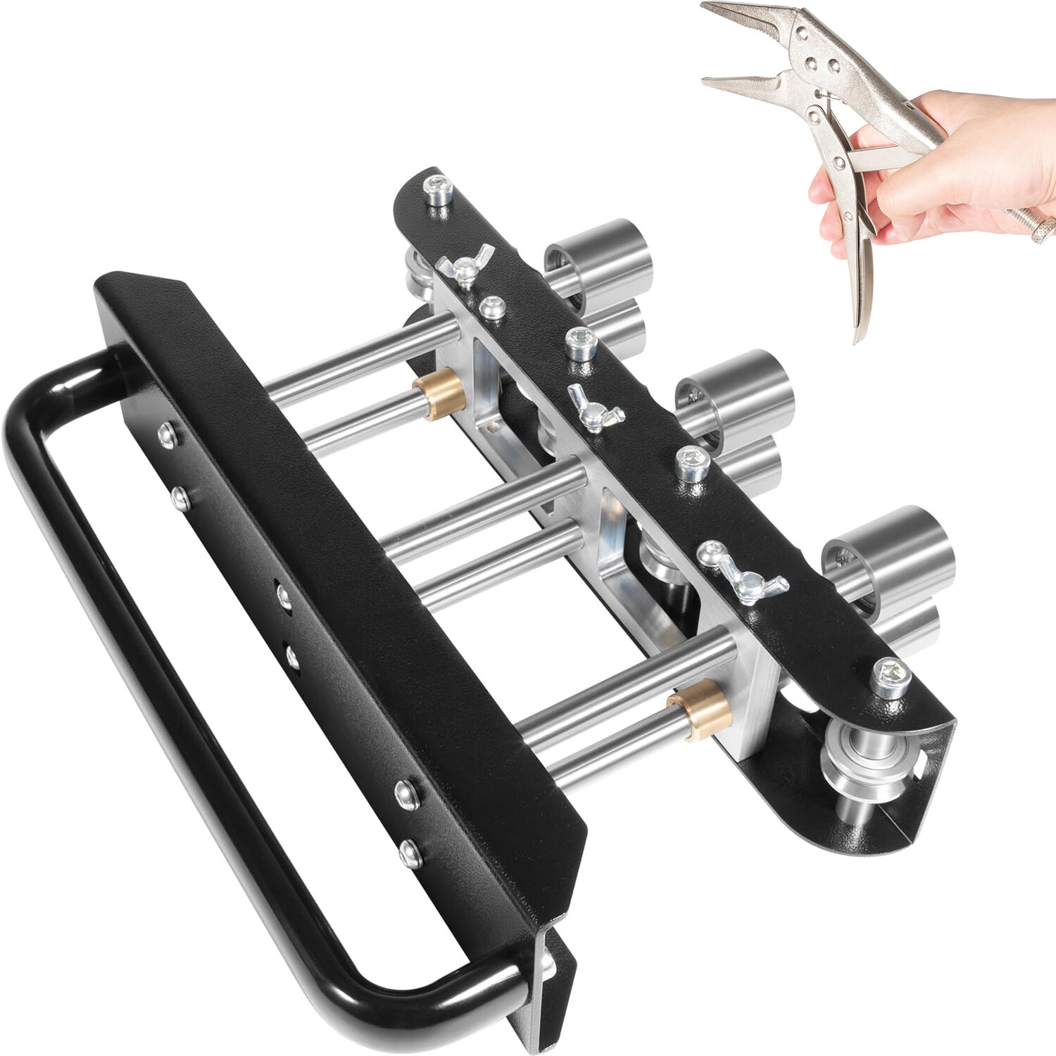 ER3 Three-Station Edge Roller 0-90° Bend Angle, Making 5/8"- 4" for 29-22-Gauge