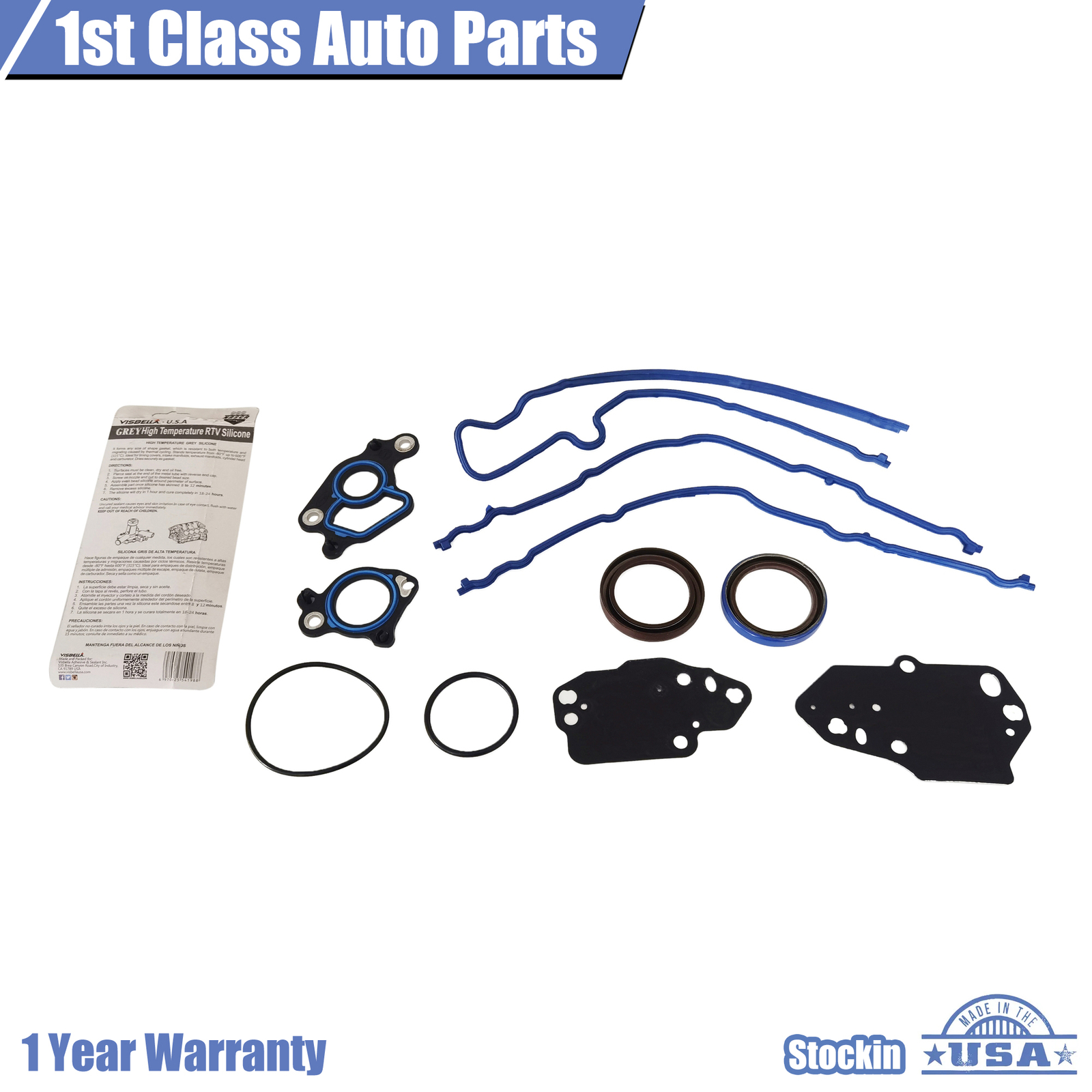 Timing Cover Gasket For 2004-2014 Ford F150 F250 F350 Lincoln 5.4L V8  JV5051