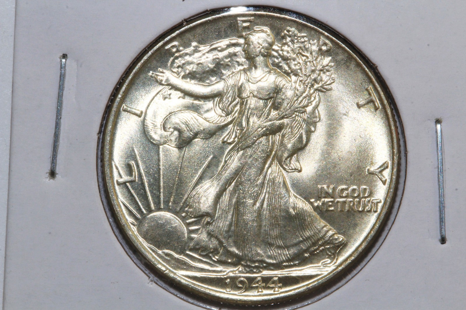 1944-P Mint State Liberty Walking 90% Silver Half Dollar (WL1702)