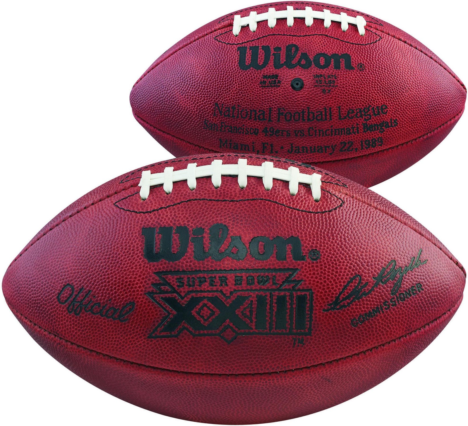 Super Bowl XXIII Wilson Official Game Football - Fanatics