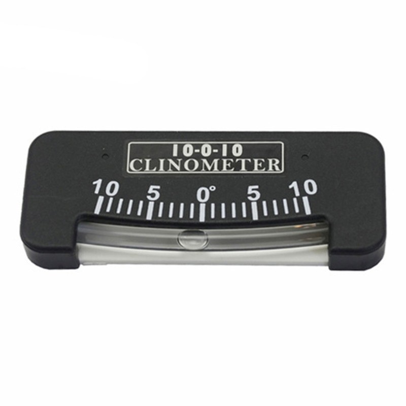 Plastic Inclinometer Slope AnglesRuler SpiritsLevel Bubble for 0-10Degree