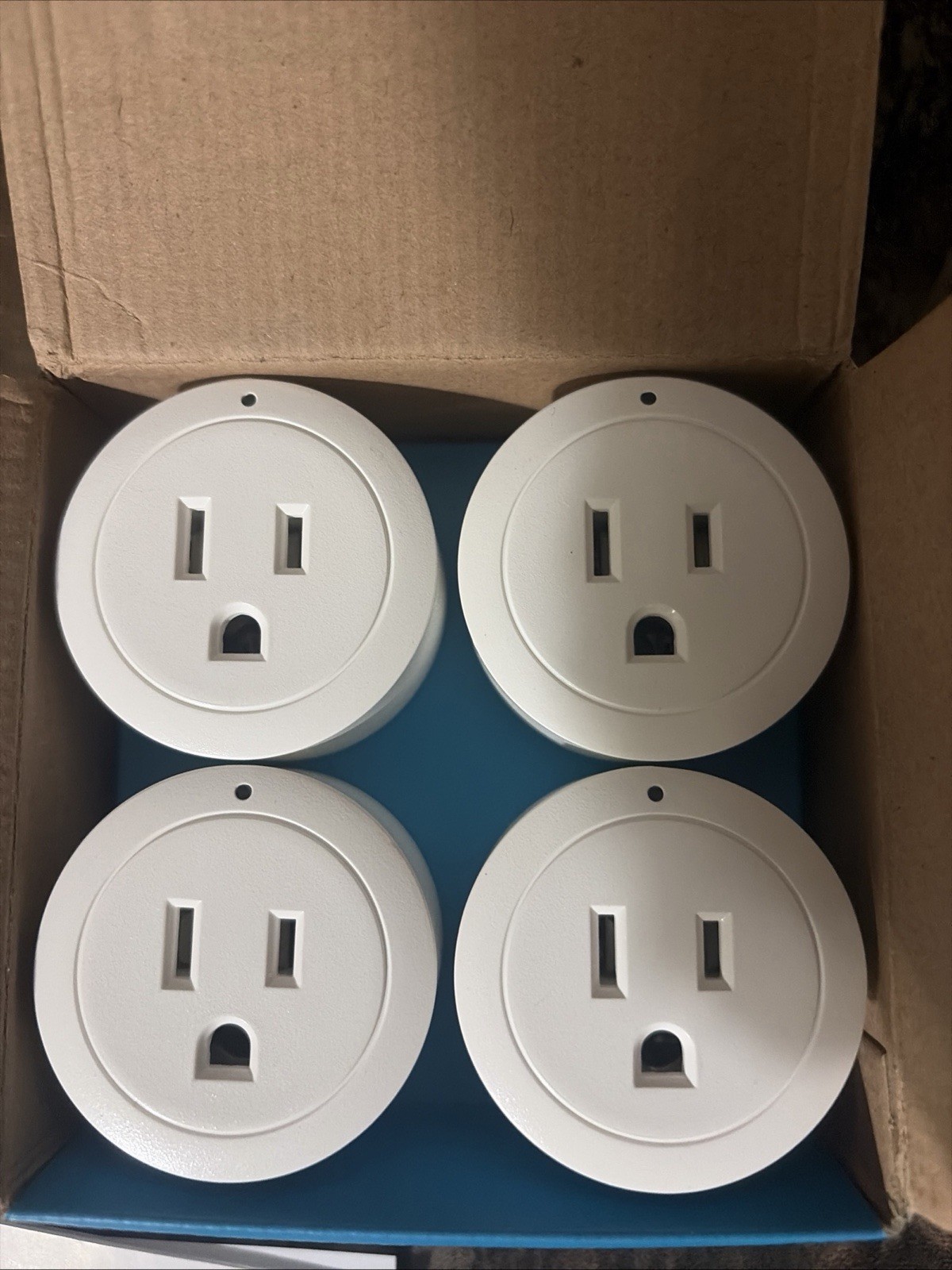 Smart Plug ESICOO - Alexa, Echo & Google Home - Only WiFi 2.4G (4-Pack)
