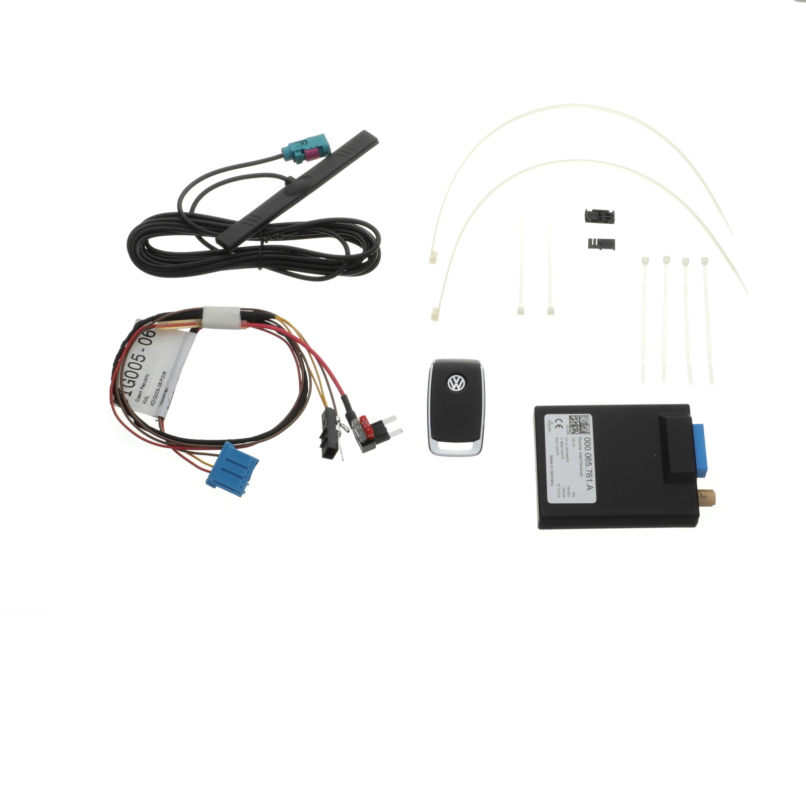 NEW OEM Volkswagen 2022-2024 Atlas Jetta Tiguan Remote Start Kit 000-065-760