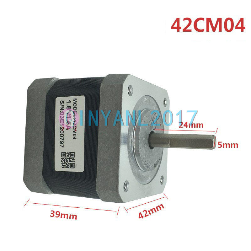 NEW 1PCS FOR Leadshine 42 Two-phase Stepper Motor 42CM04 0.4NM 1.5A