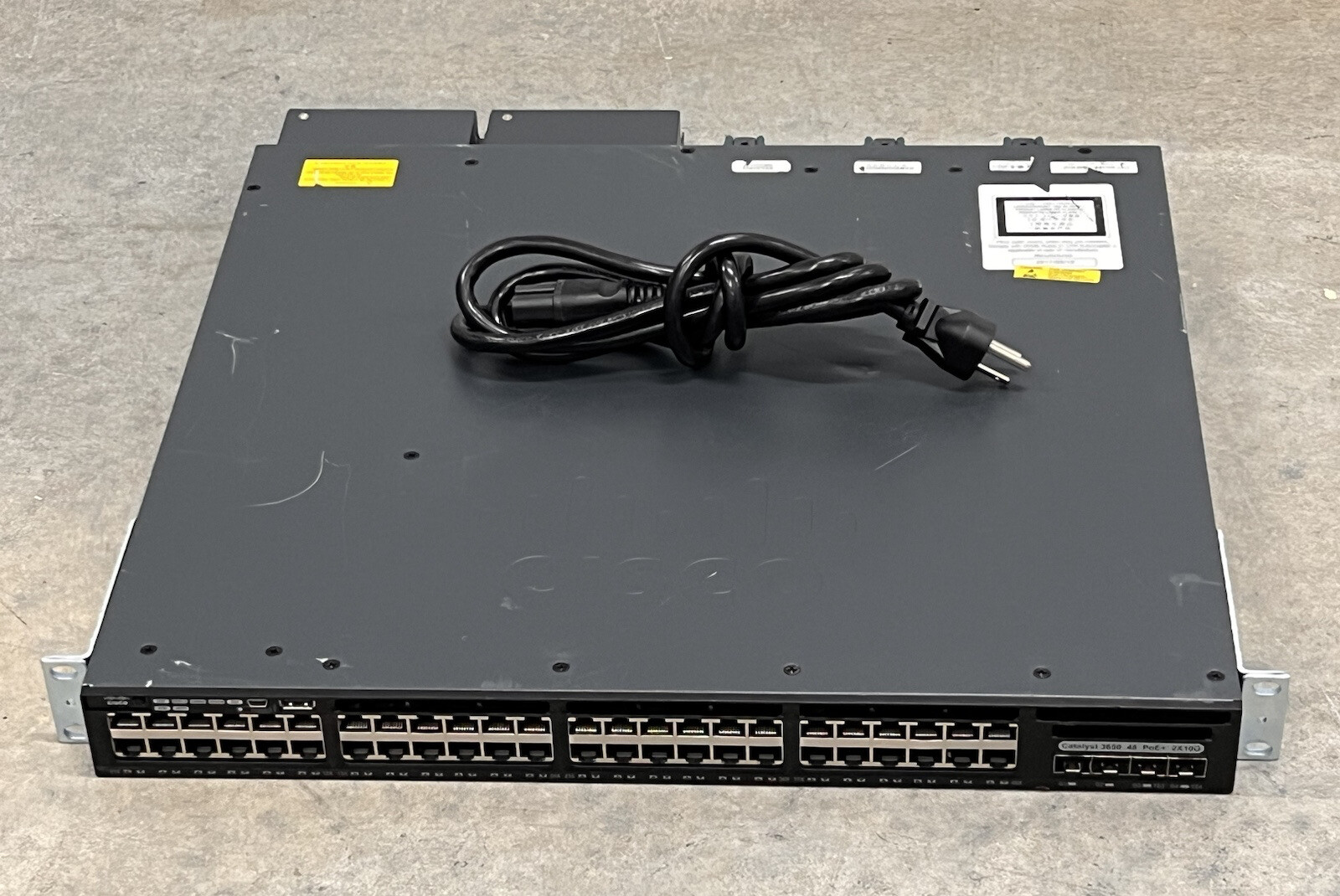 Cisco Catalyst WS-C3650-48PD-S V05 48 Port GbE PoE Switch