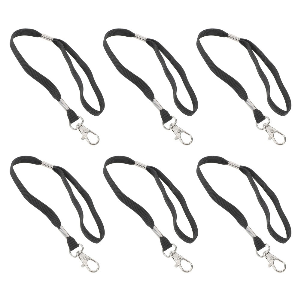 6 Pcs Elastic Ski Glove Lanyard String Straps Skiing Tether Wrist