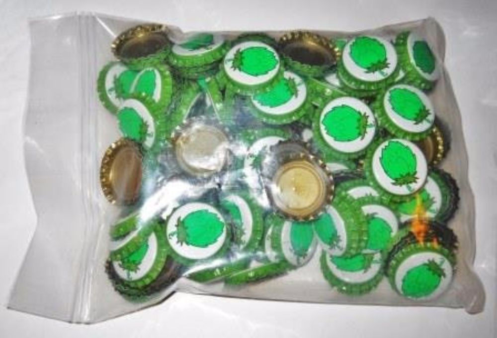 Hop Cone Beer Bottle Crown Caps 144 Count