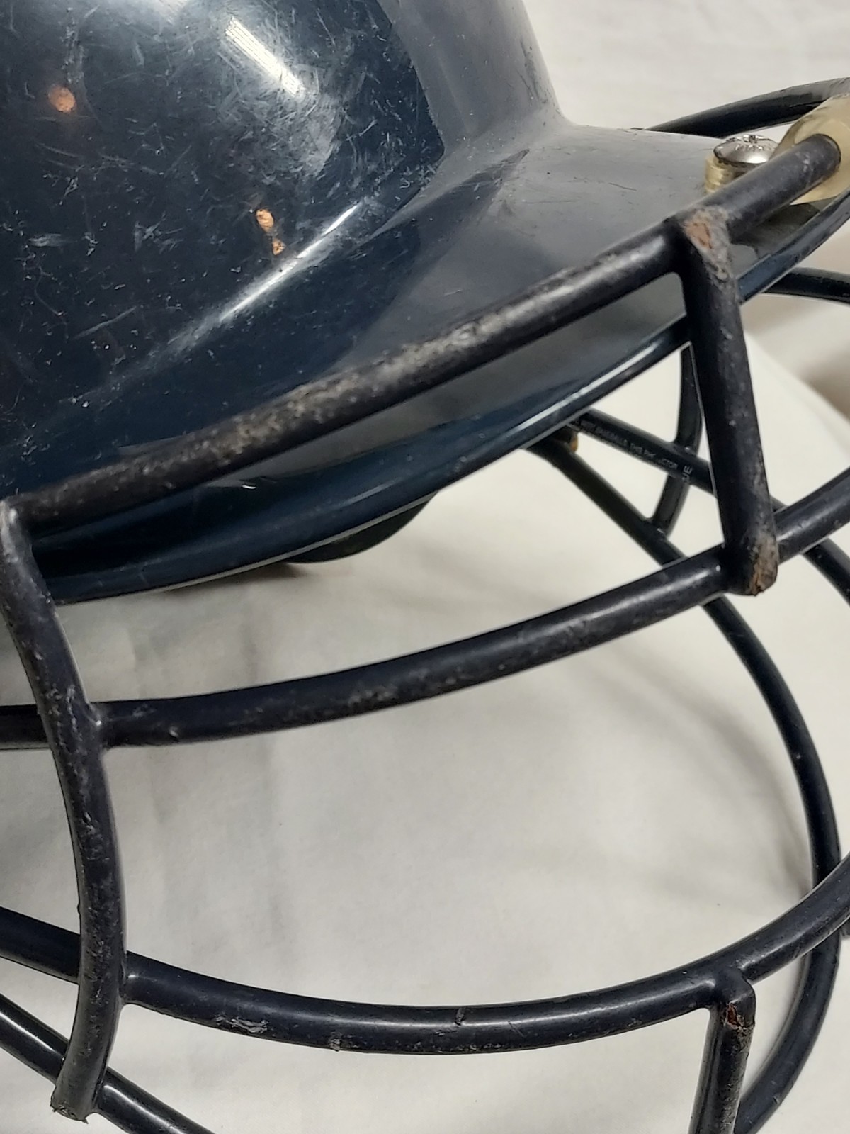 Schutt Youth Softball Batting Helmet Blue with Face Guard one size